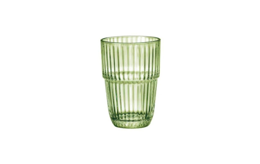 Bormioli Rocco Verre à long drink Barshine 380 ml, 6 Pièce/s, Menthe