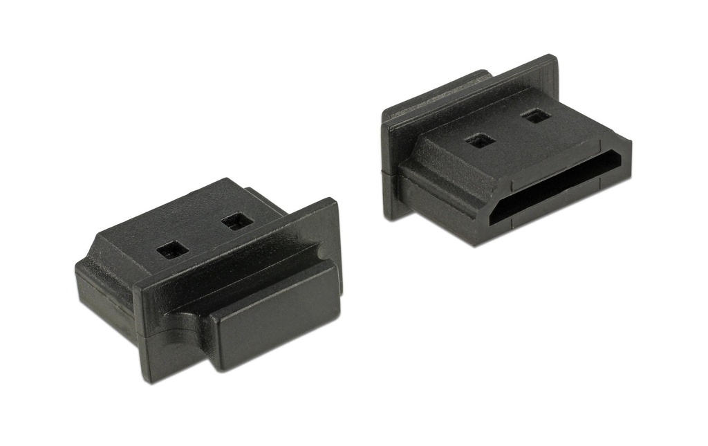 Delock Protection anti-poussière HDMI-A f 10 pcs. noir