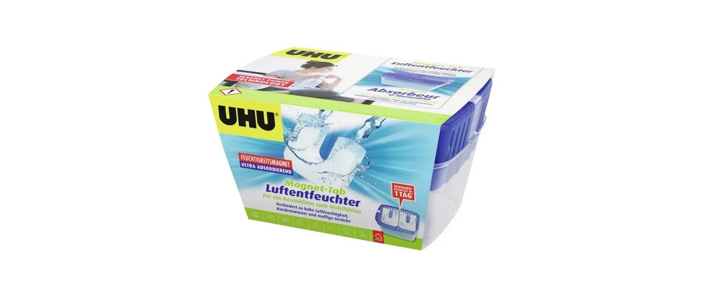 UHU Déshumidificateur d'air 2 x 450 g