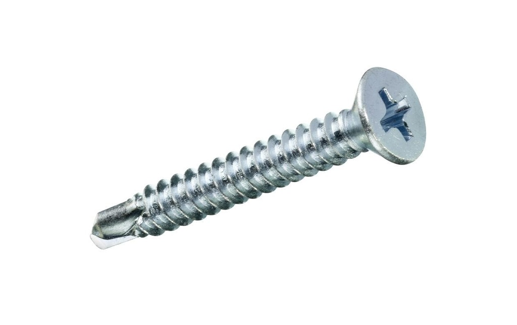 FTM Vis auto-foreuses Tête fraisée 4.8 x 32 mm Acier, 4 pièces