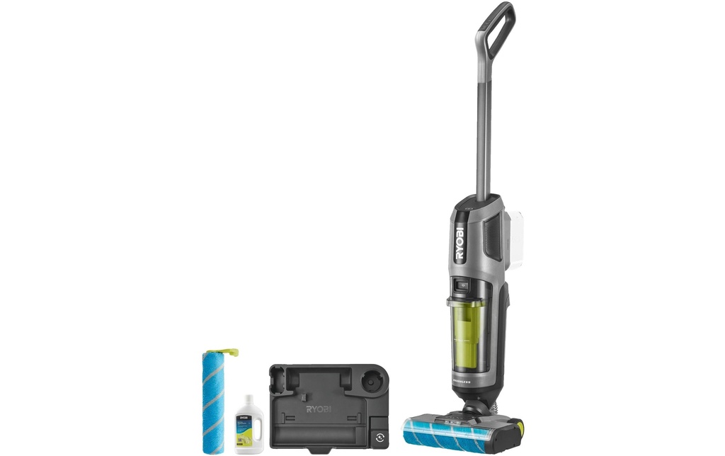 RYOBI Nettoyeur de sols durs sur batterie RHFC18BL-0 sans batterie ni chargeur