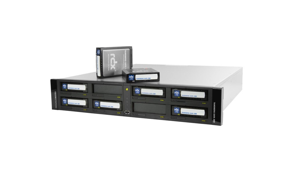 Tandberg Data Lecteur RDX 8945-RDX RDX QuikStation 8 iSCSI 2U Rackmount