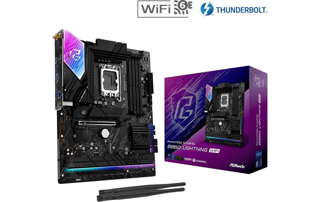 ASRock Carte mère B860 LIGHTNING WIFI