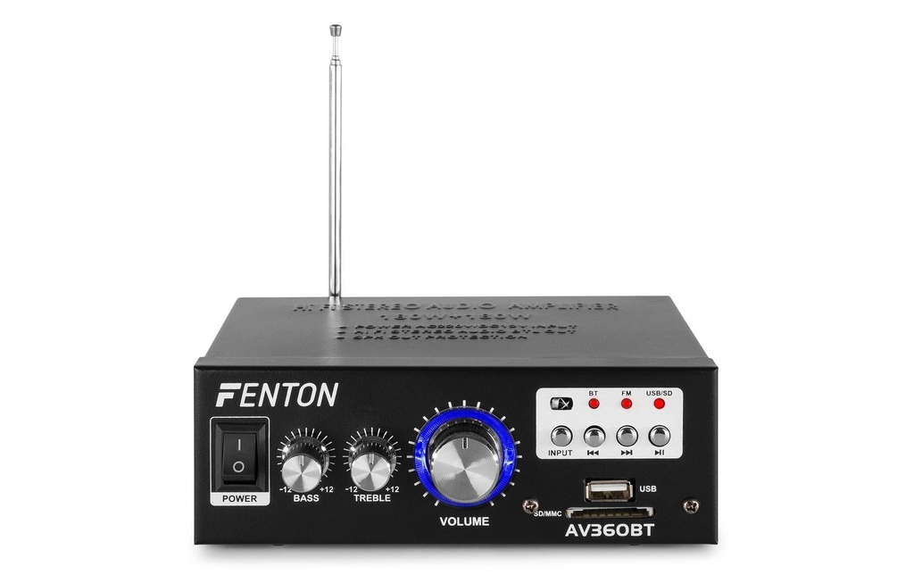 Fenton Amplificateur stéréo AV360BT