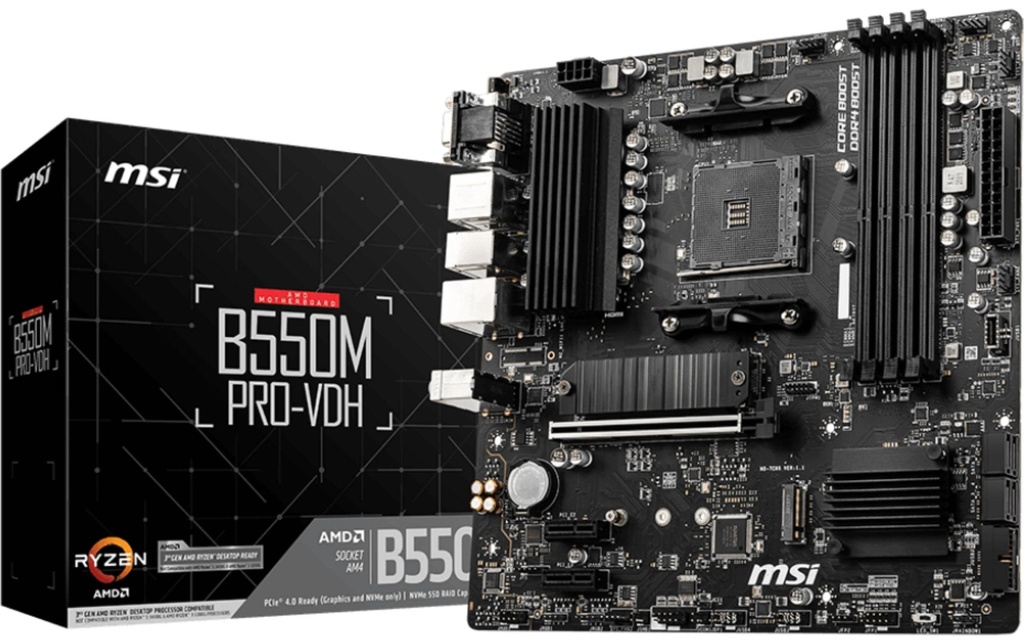 MSI Carte mère B550M Pro-VDH