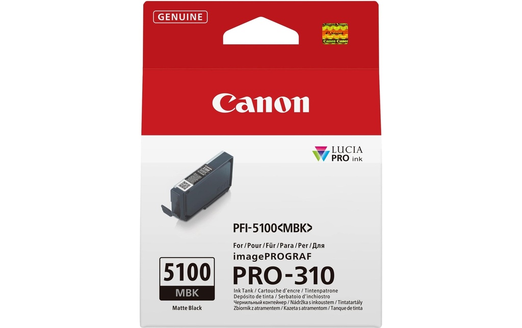 Canon Encre PFI-5100MBK Matte Black