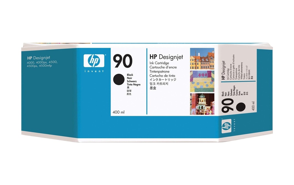 HP Encre Nr. 90 (C5058A) noir