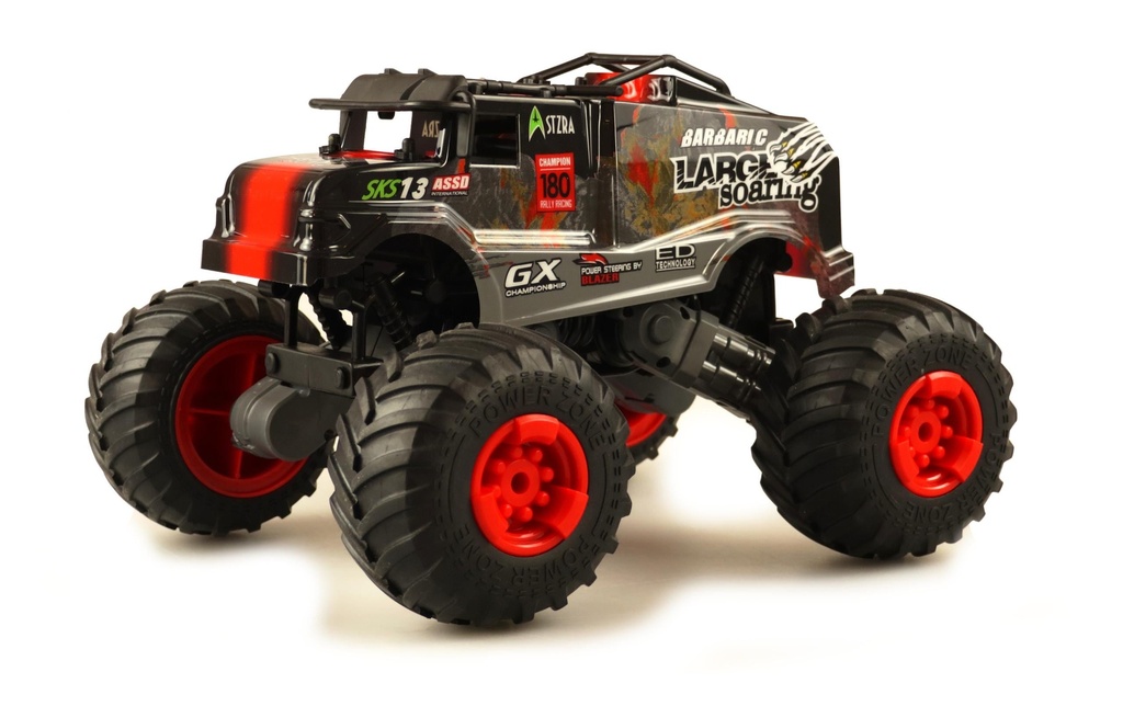 Amewi Monster Truck Crazy SXS13 Rouge, 1:16, RTR