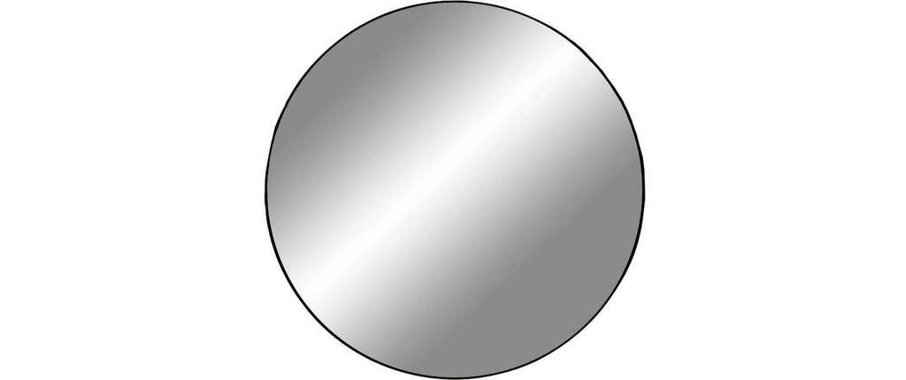 House Nordic Miroir Jersey Ø 40 cm, Noir