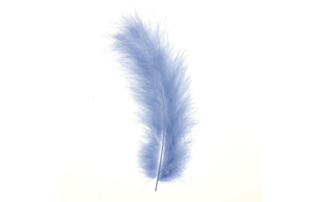 Glorex Plumes Marabu Bleu clair