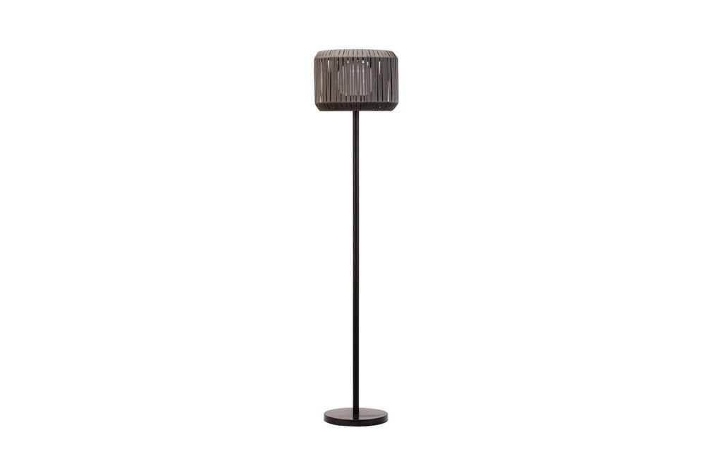 Pauleen Lampe sur pied Solar Sunshine Elegance, Noir