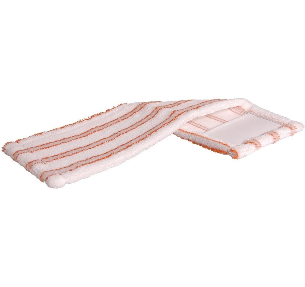 Edi Baur Garniture de balai à Micro Clean 1 Pièce/s, rouge/blanc