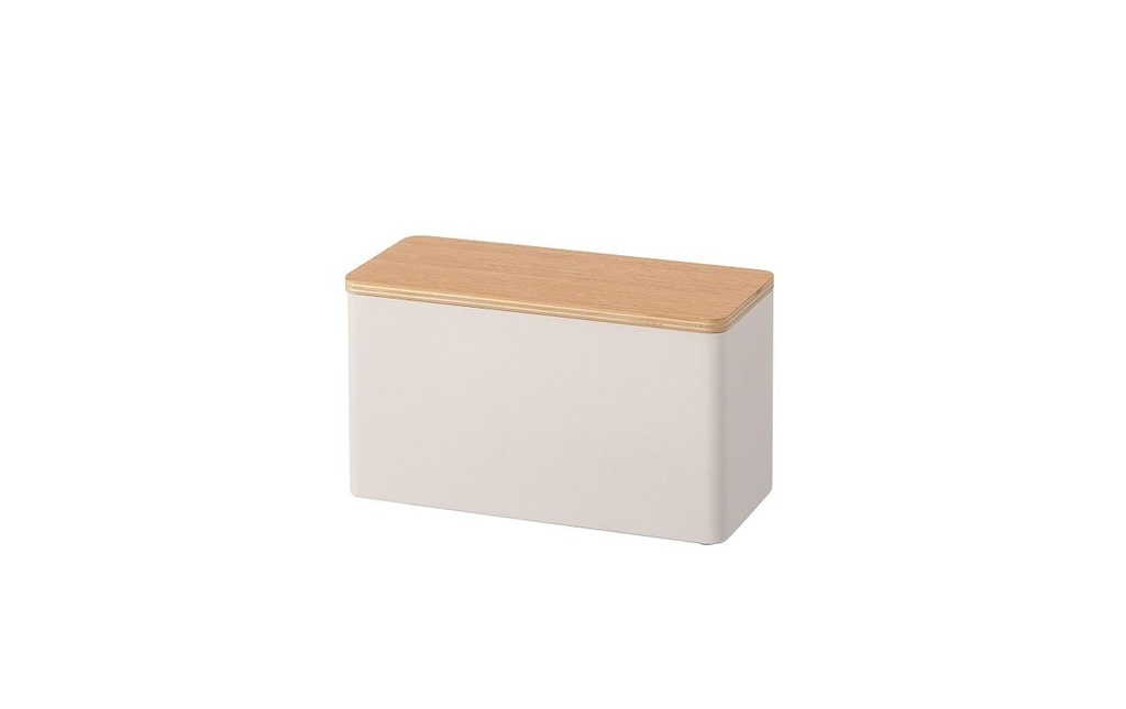 Yamazaki Boîte de rangement Rin Blanc