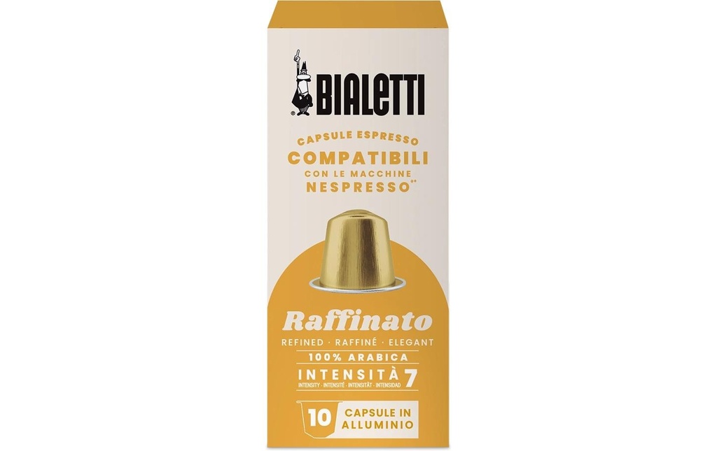 Bialetti Capsules de café Raffinato 10 pièce