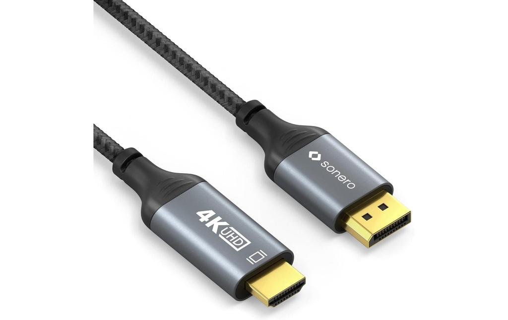 sonero Câble DisplayPort - HDMI, 3 m