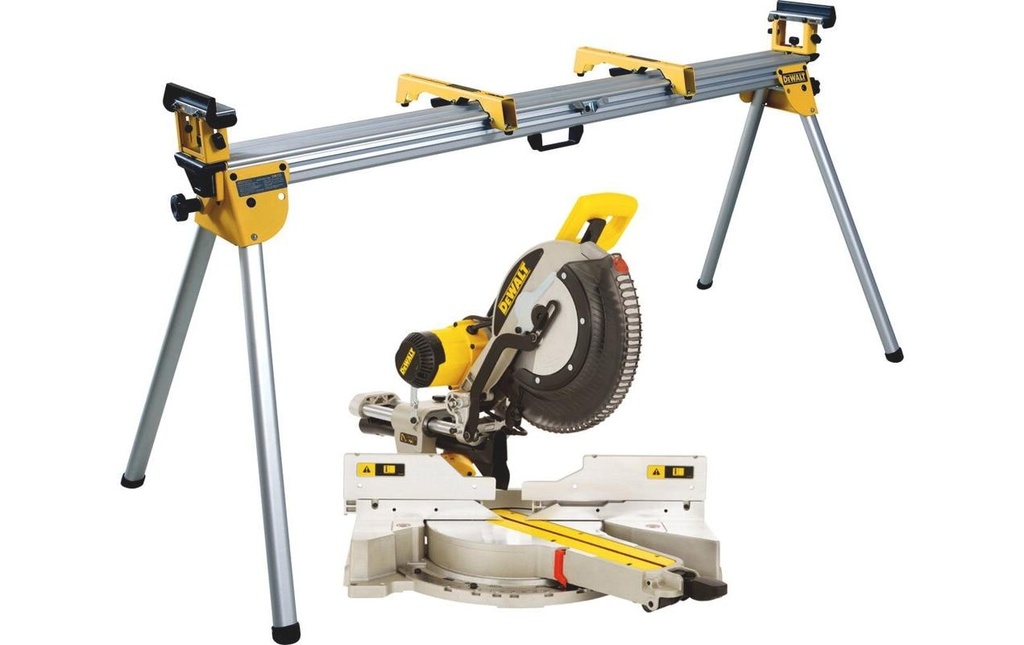 DEWALT Scie à onglet DWS780 Kit avec support