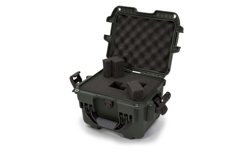 Nanuk Valise en plastique 908 - avec mousse Vert olive
