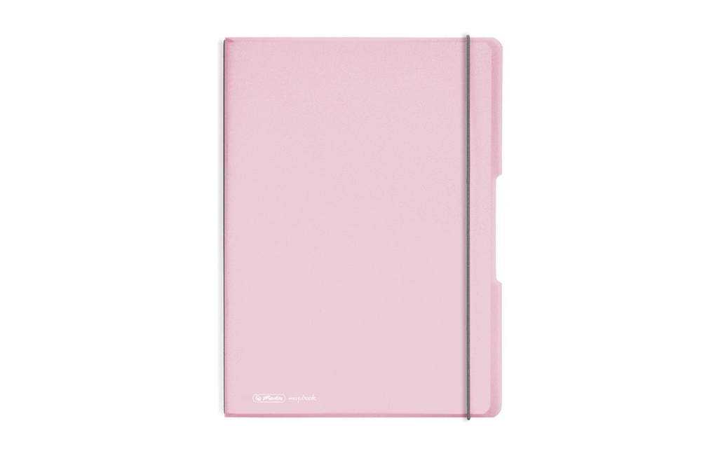 Herlitz Carnet de notes my.book flex A4, rose