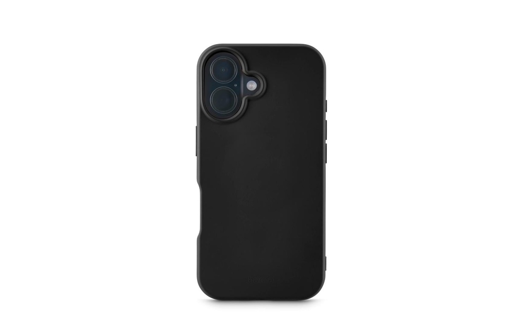 Hama Coque arrière MagCase Fantastic Feel Noir pour iPhone 16 Plus