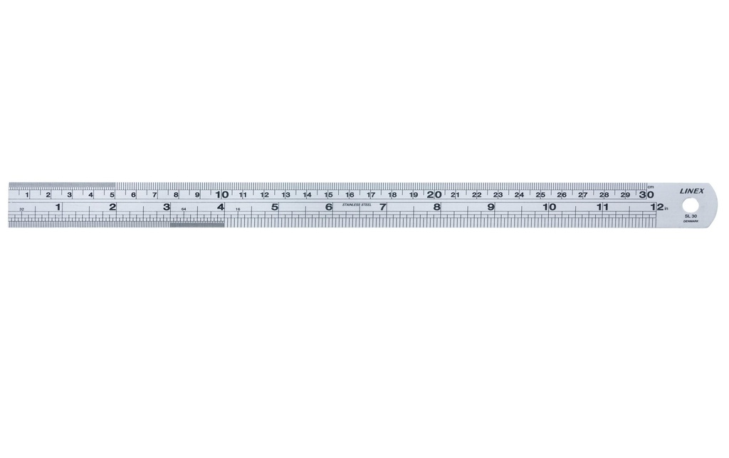 Linex Règle 30 cm sidérurgique