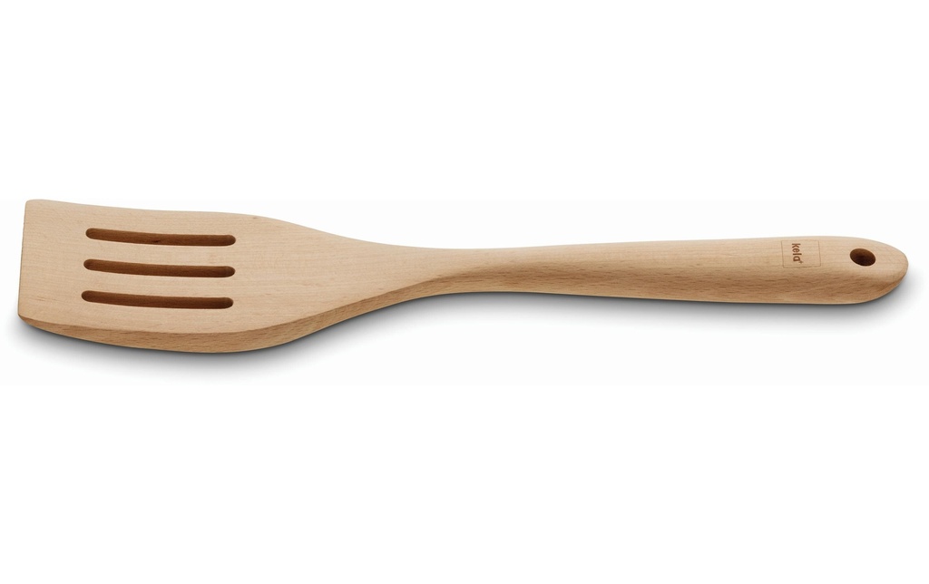 Kela Spatule Calla avec des fentes, Brun clair