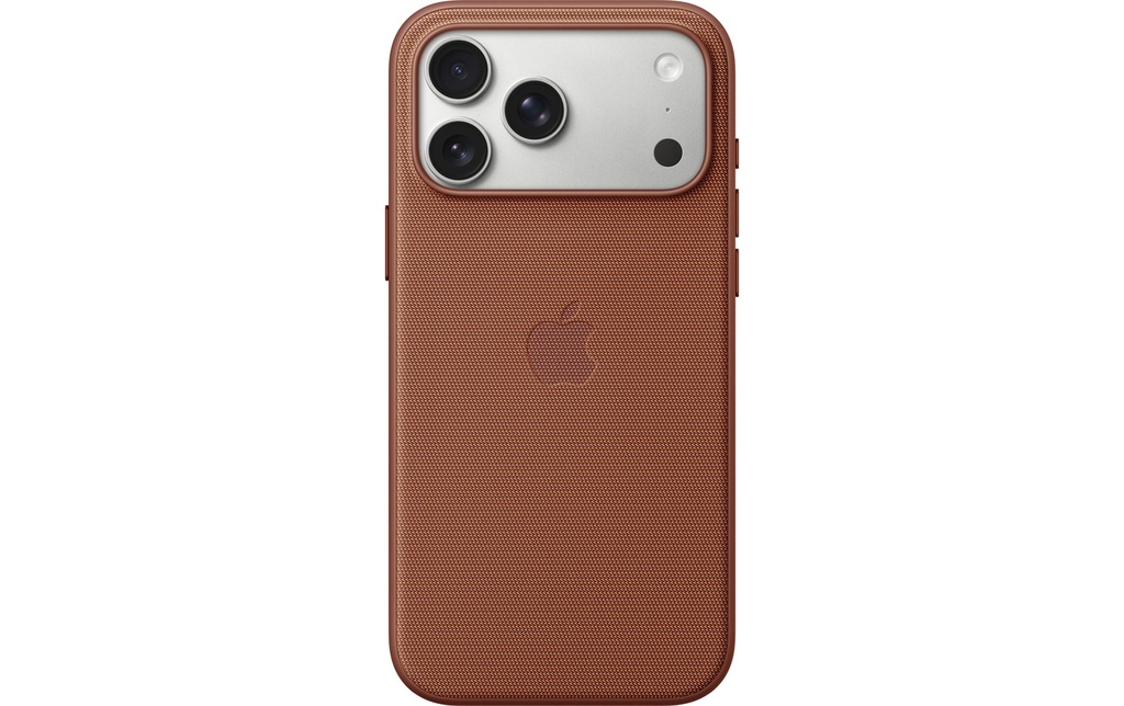 Apple Coque arrière TechWoven MagSafe Case iPhone 17 Pro Max Brun