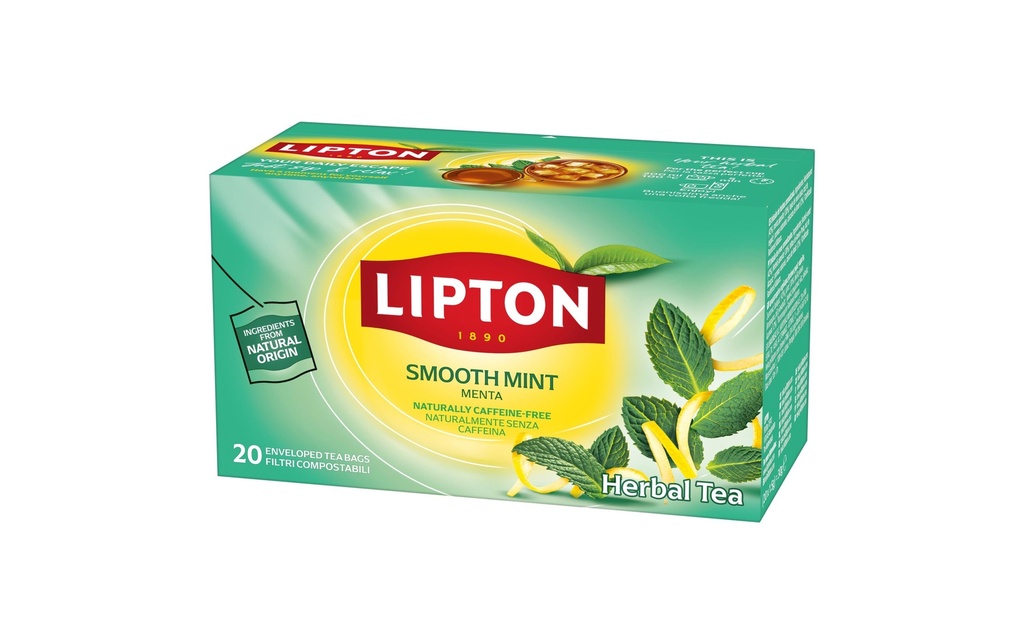 Lipton Sachet de thé Tisane Smooth Mint 20 Pièce/s