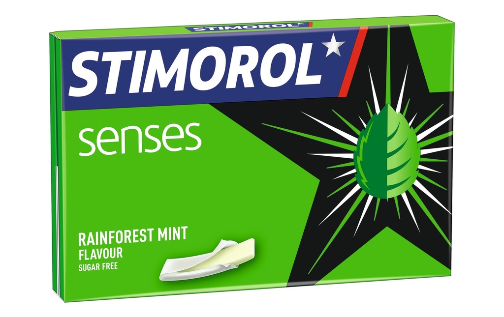 Stimorol Chewing-gum Senses Rainforest Menthe 23 g