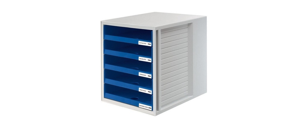 HAN Boîte à tiroirs Ensemble du cabinet Bleu