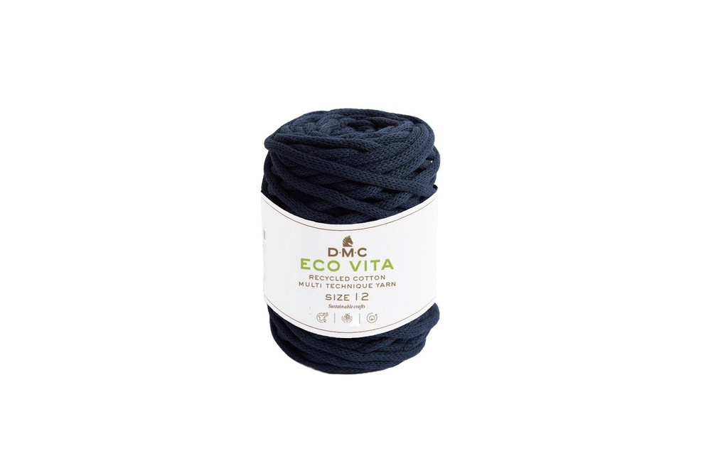DMC Laine Nova Vita Makramee Cord 250 g Bleu foncé