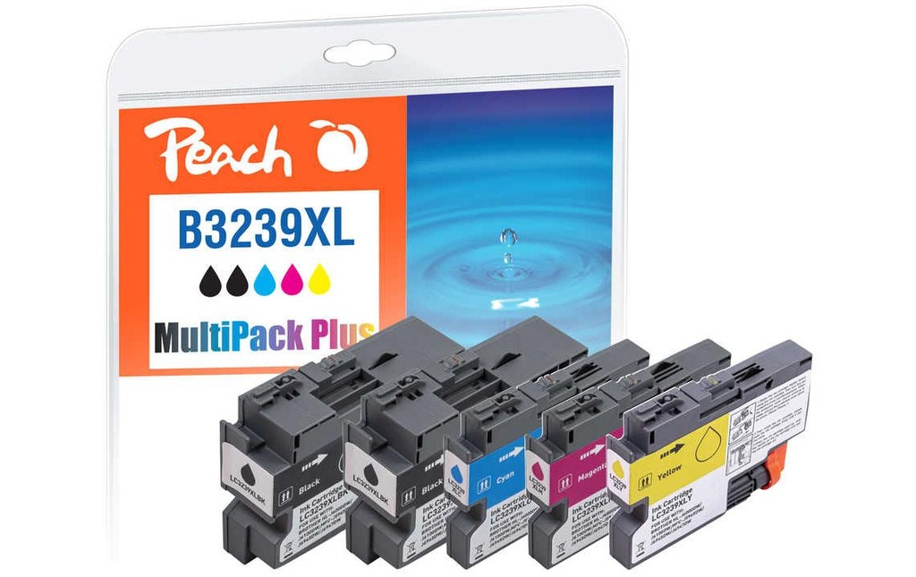 Peach Encre Brother LC-3239XL 2x BK, C, M, Y