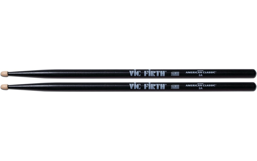 Vic Firth Baguettes de batterie 5AB – 1 Paire/s
