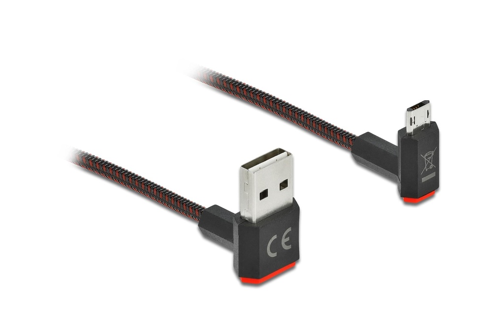 Delock Câble USB 2.0 EASY-USB USB-A - Micro-USB B 2 m