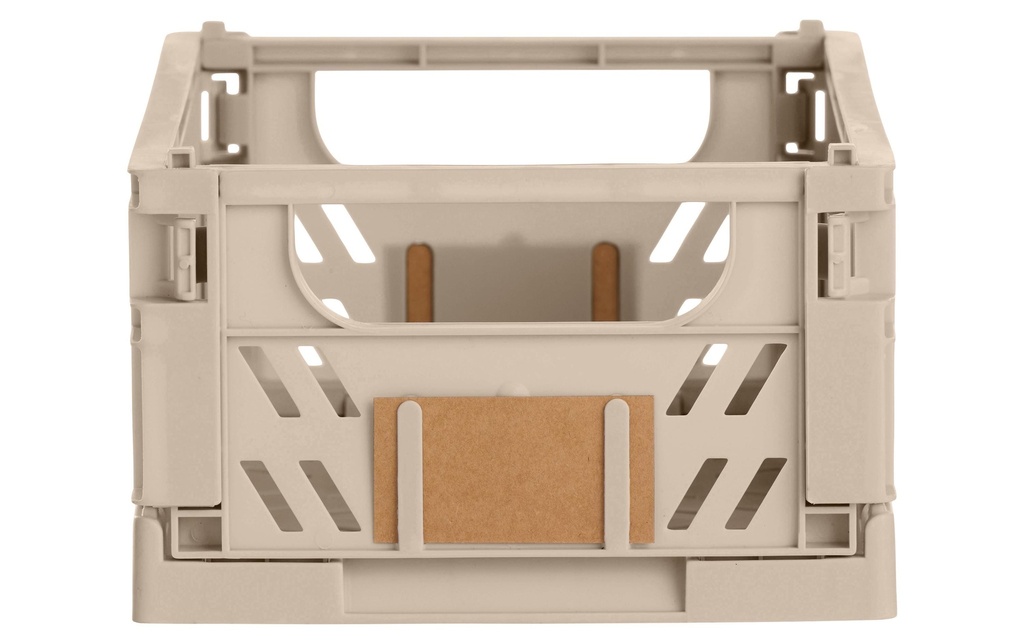 Schou Boîte pliante 25 x 16.5 x 10 cm - Taupe
