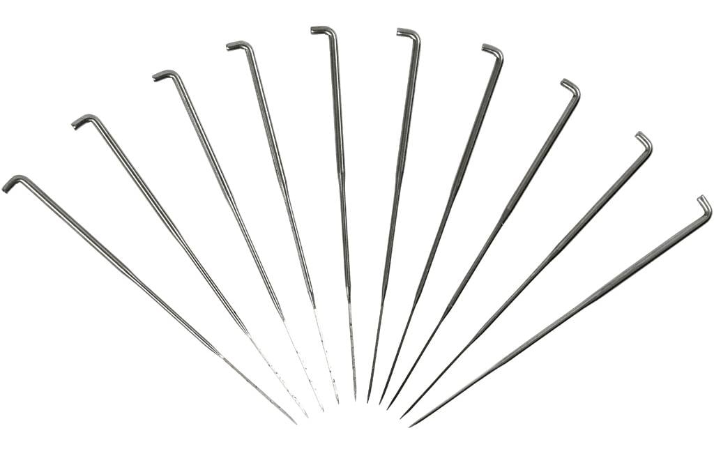 Creativ Company Aiguille à feutrer moyen 7.5 cm, 10 pièces