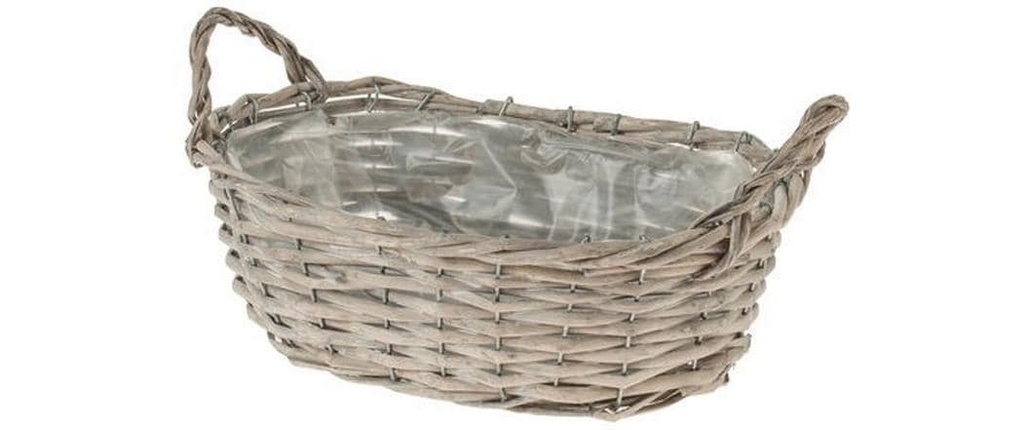 Opiflor Panier en osier Betty 26 x 17 x 9 cm