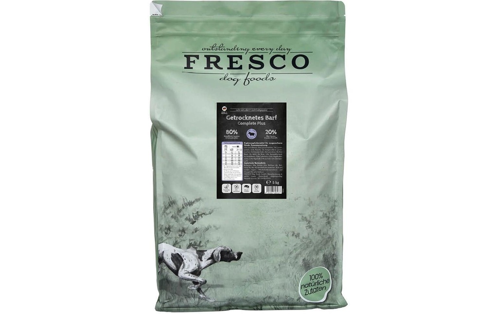 FRESCO Alimentation sèche BARF Complete Plus Lamb, 5 kg