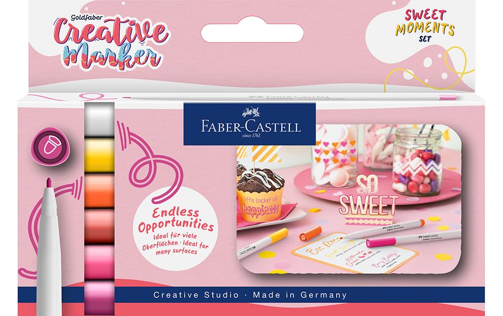 FABER-CASTELL Marq. Creative Sweet Moments (6 pces)