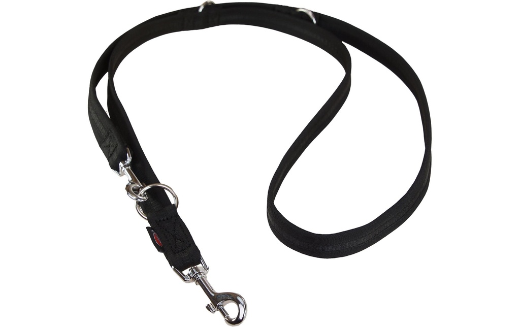 Grossenbacher Laisse de chien 180 cm, 25 mm, Noir
