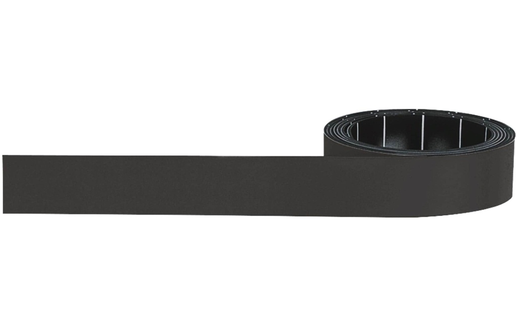 Magnetoplan Bande magnétique 1.5 cm x 1 m Noir