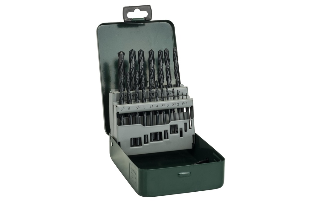 Bosch Kits de forets à métaux HSS-R, 19 pièces