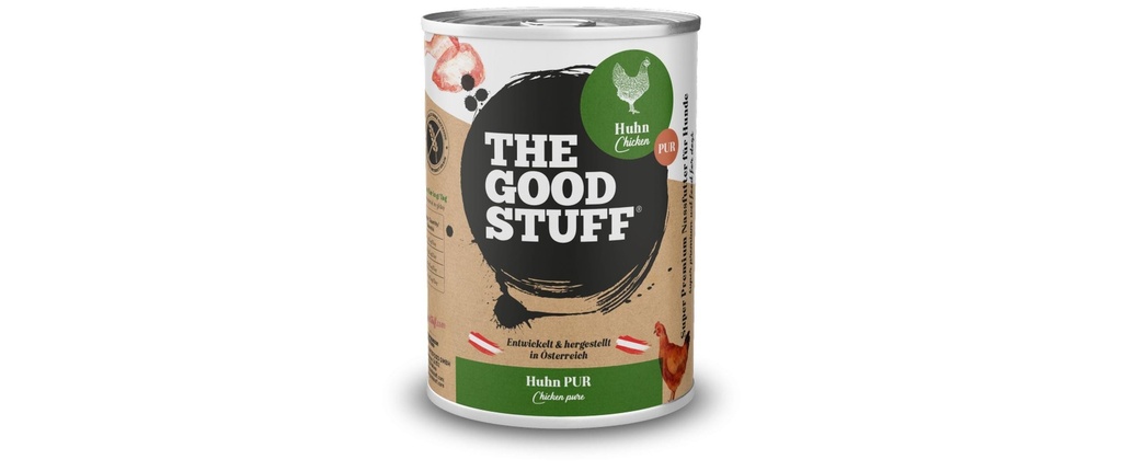The Goodstuff Alimentation humide Adult poulet pur 800 g