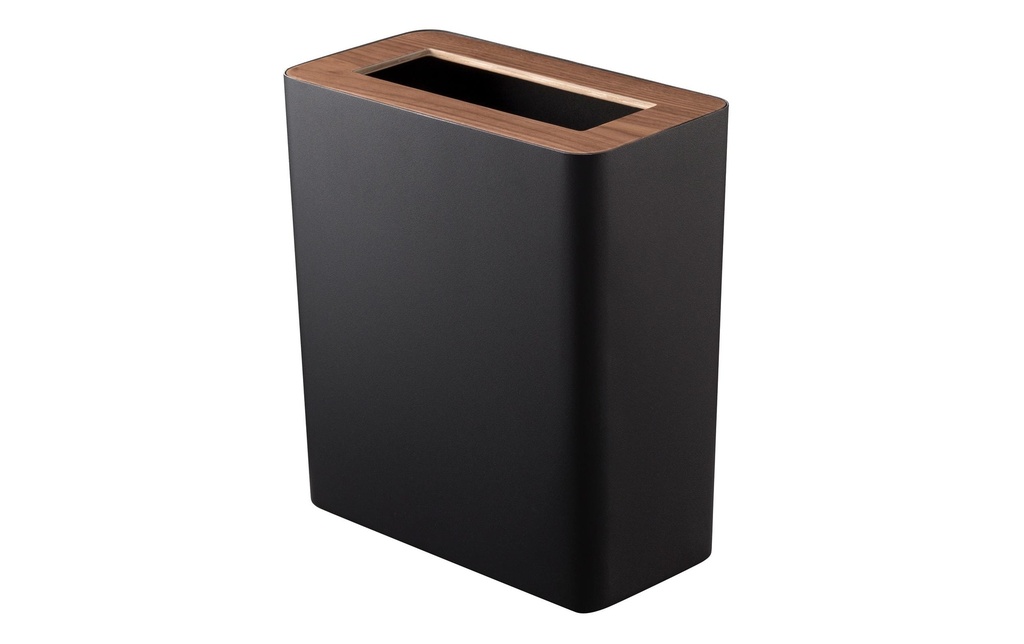 Yamazaki Corbeille à papier RIN 10 l, Noir