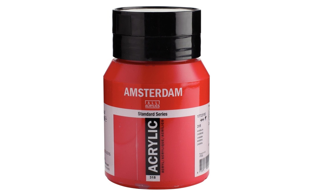 AMSTERDAM Acrylic 500ml carmin (500 pces)
