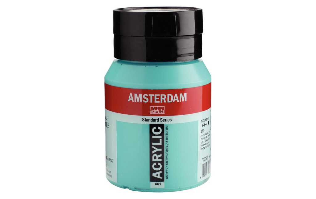 AMSTERDAM Acrylic 500ml turquois (500 pces)