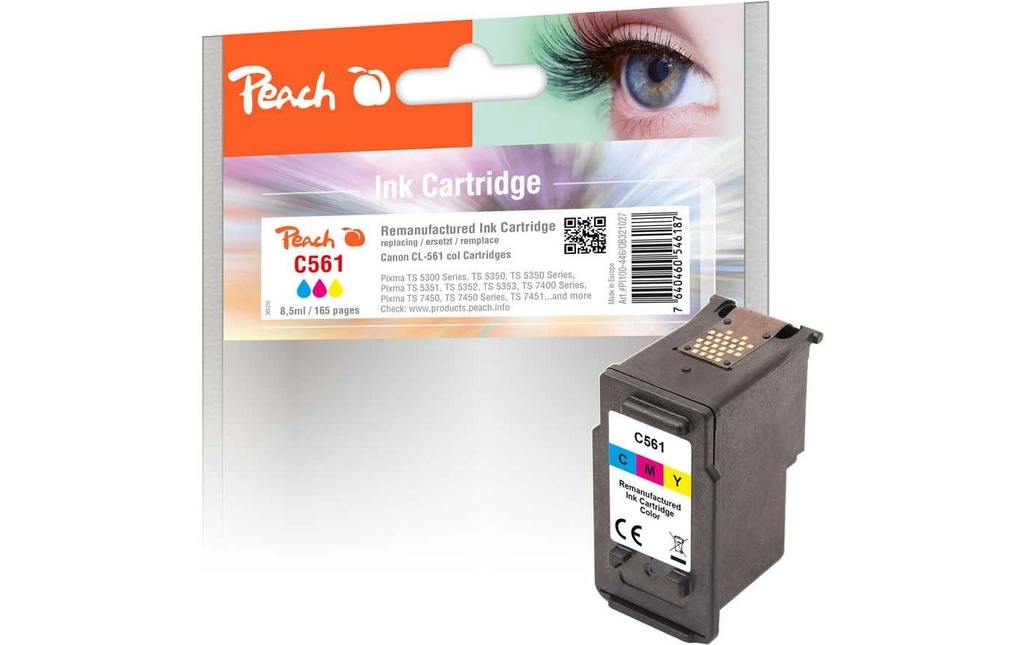 Peach Encre Canon CL-561 Color