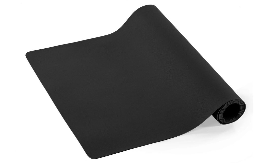 Tiseco Chemin de table 45 cm x 145 cm, Noir
