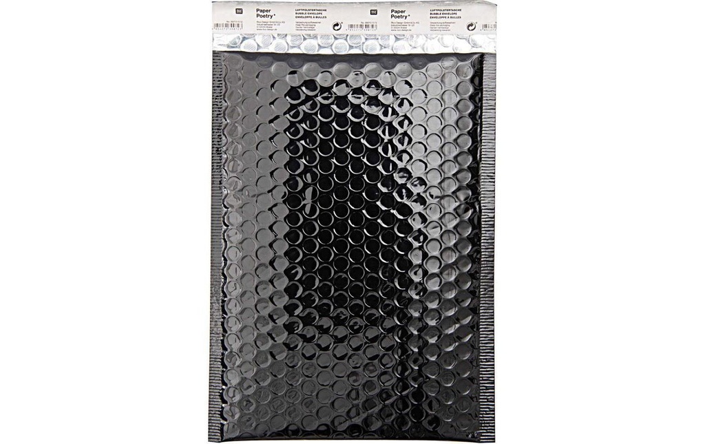 Rico Design Enveloppe DIN B5 Noir, 1 pièce