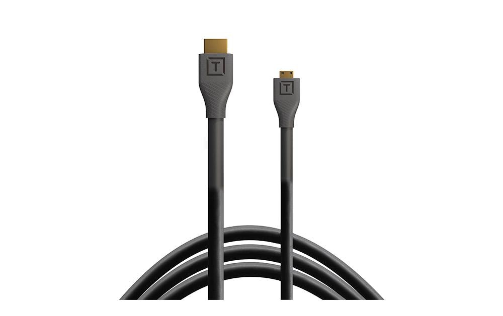 Tether Tools Câble TetherPro HDMI Micro vers HDMI 2.0, 1 m Noir