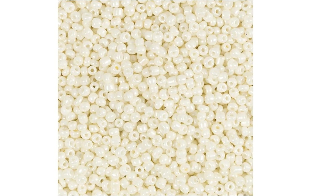 Creativ Company Perles de rocaille Perles de verre Nacre